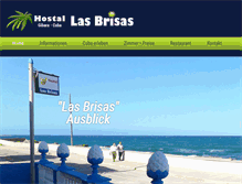 Tablet Screenshot of hostal-las-brisas-kuba.com